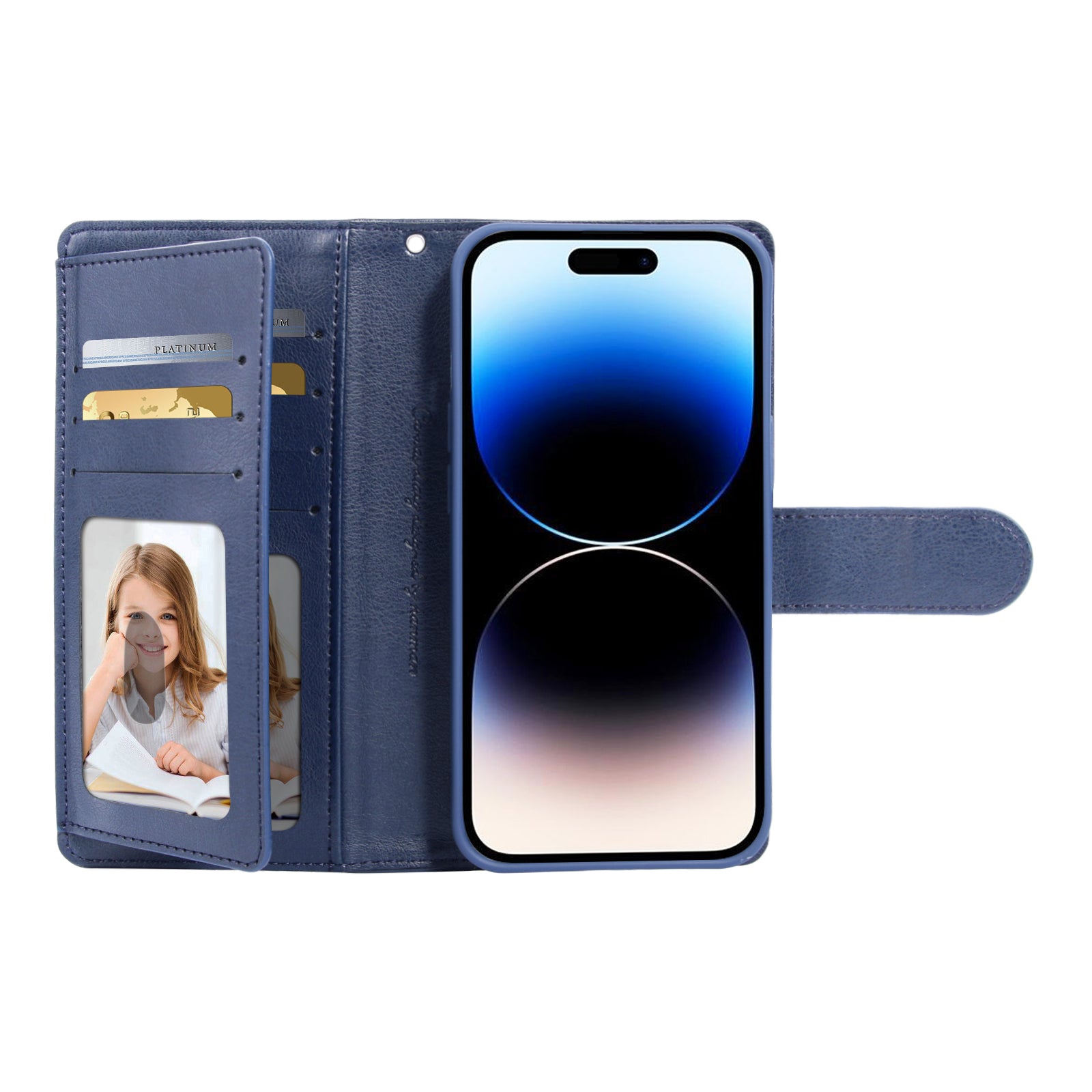 Hanman Mila Elite Flip Wallet Case – 7 Card Slots