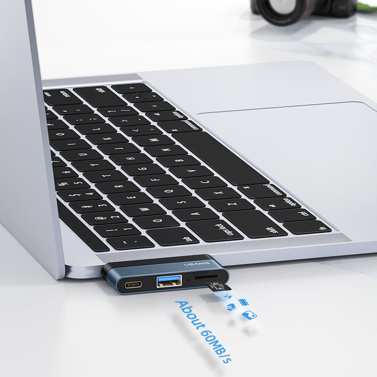 US-SJ491 Type-C Mini HUB (Type-C +USB+Micro SD)