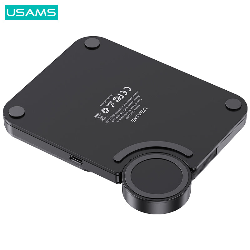 15W 3in1 Desktop Wireless Charger
