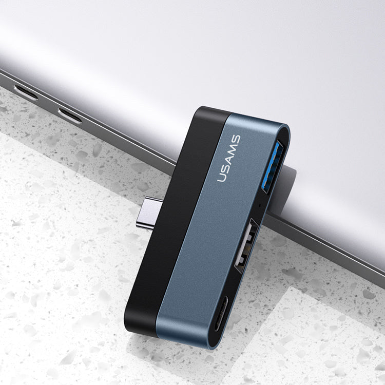 US-SJ491 Type-C Mini HUB (Type-C +USB+Micro SD)