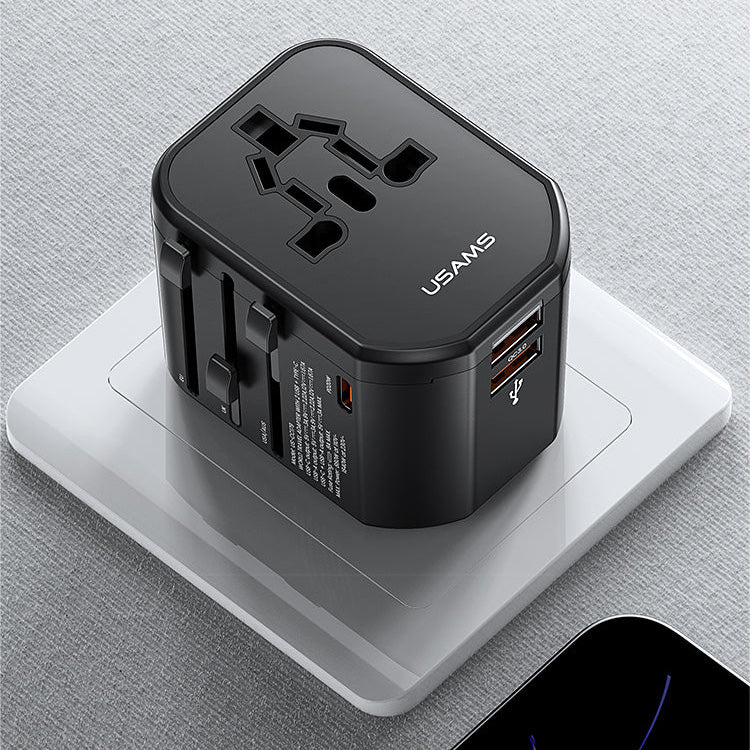 US-CC179 T59 20W Dual USB +Type-C Universal Travel Charger