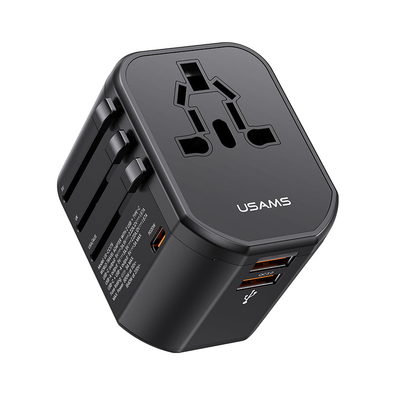 US-CC179 T59 20W Dual USB +Type-C Universal Travel Charger