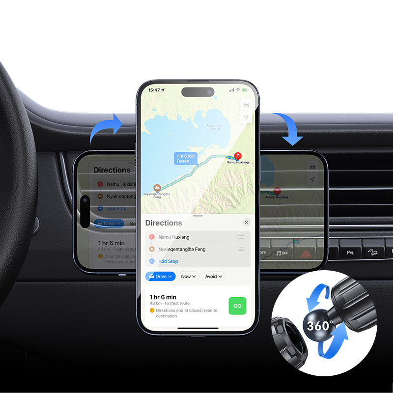 Magnetic Car Phone Holder (Air Vent)