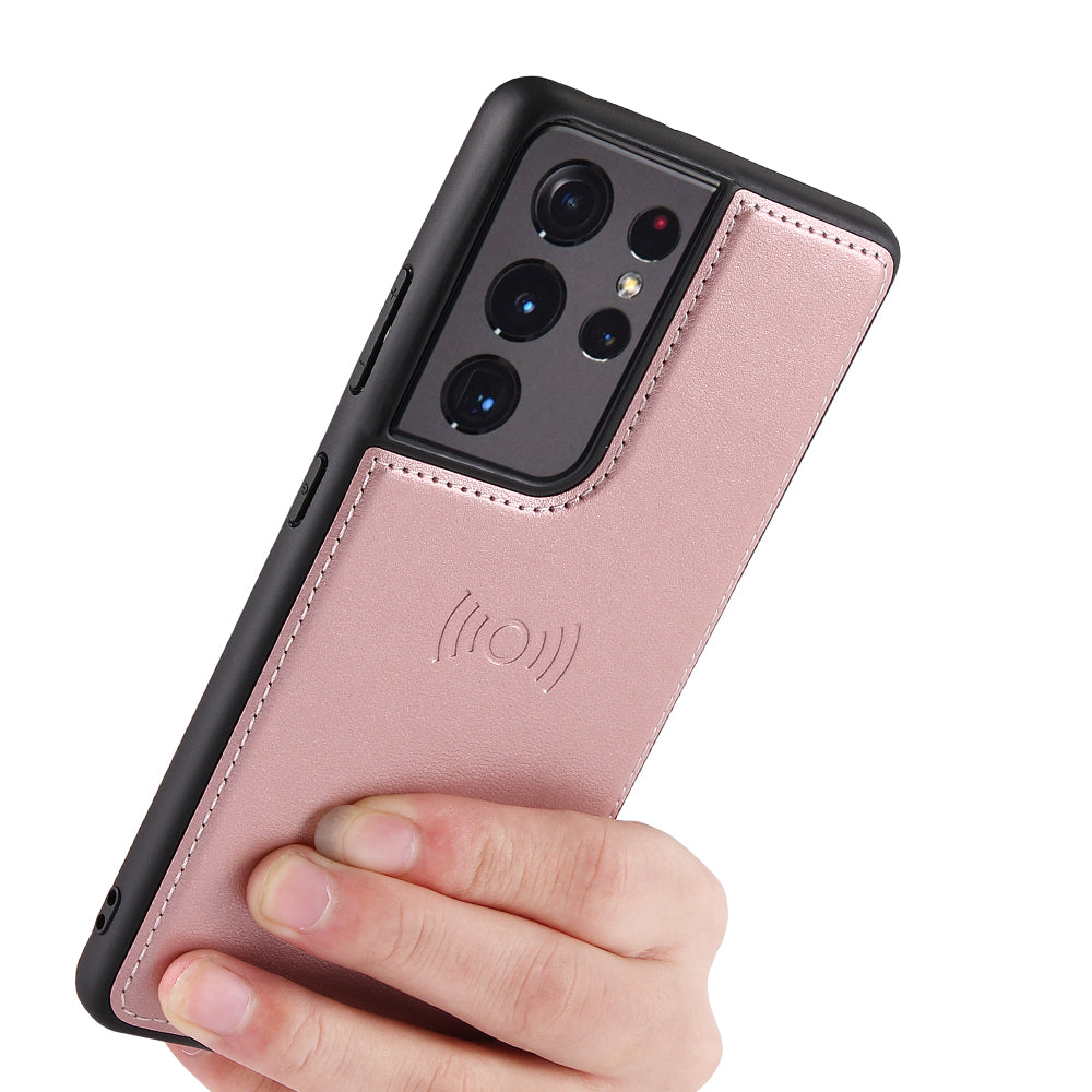 Samsung Miro Detachable Wallet Flip Magnetic Case 2 in 1 Cardholder