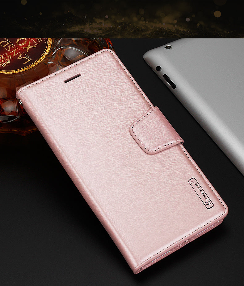 iPhone Mill Folio Flip Anti-Drop Phone Cover Wallet Case