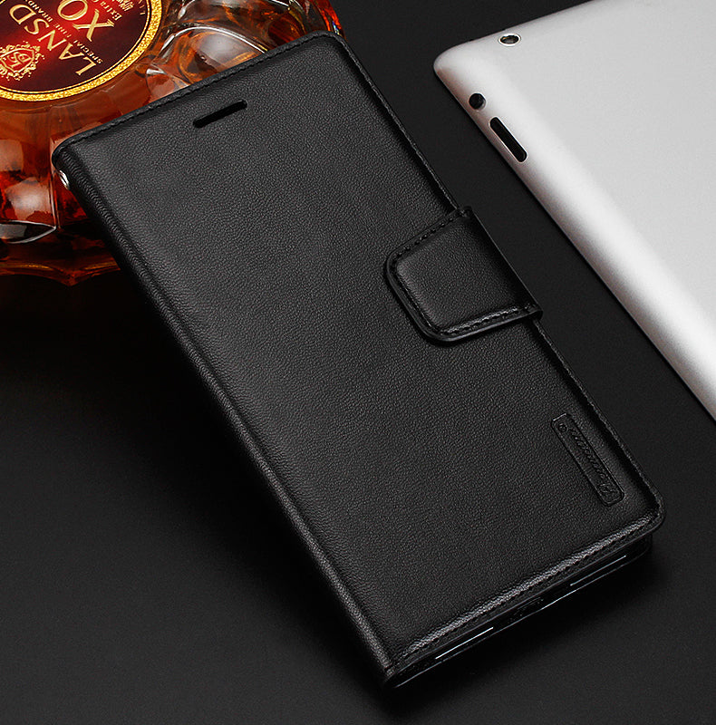 iPhone Mill Folio Flip Anti-Drop Phone Cover Wallet Case