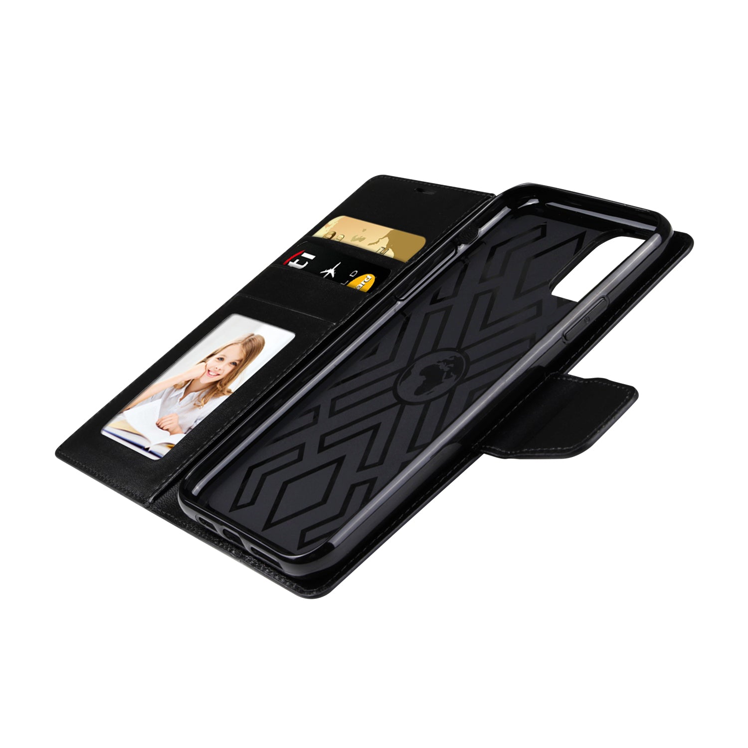 iPhone Mill Folio Flip Anti-Drop Phone Cover Wallet Case