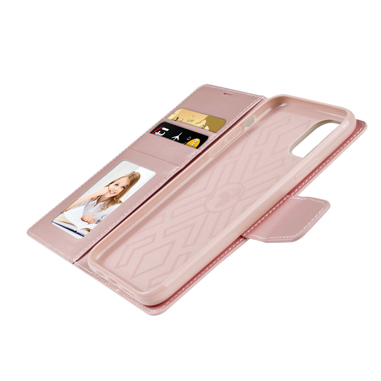 iPhone Mill Folio Flip Anti-Drop Phone Cover Wallet Case