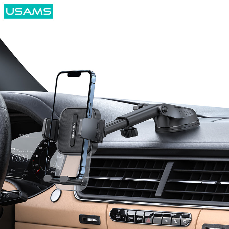 Car Center Console Retractable Transparent Holder