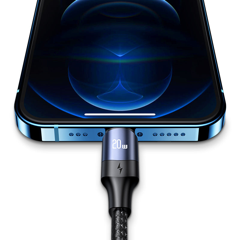 Type-C to Lightning 20W PD Fast Charging & Data Cable 1.2m