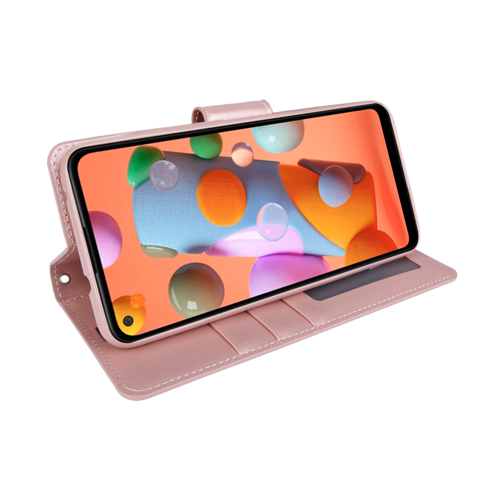 Samsung Mill A Series Flip Card Slot Holder Stand Wallet Case