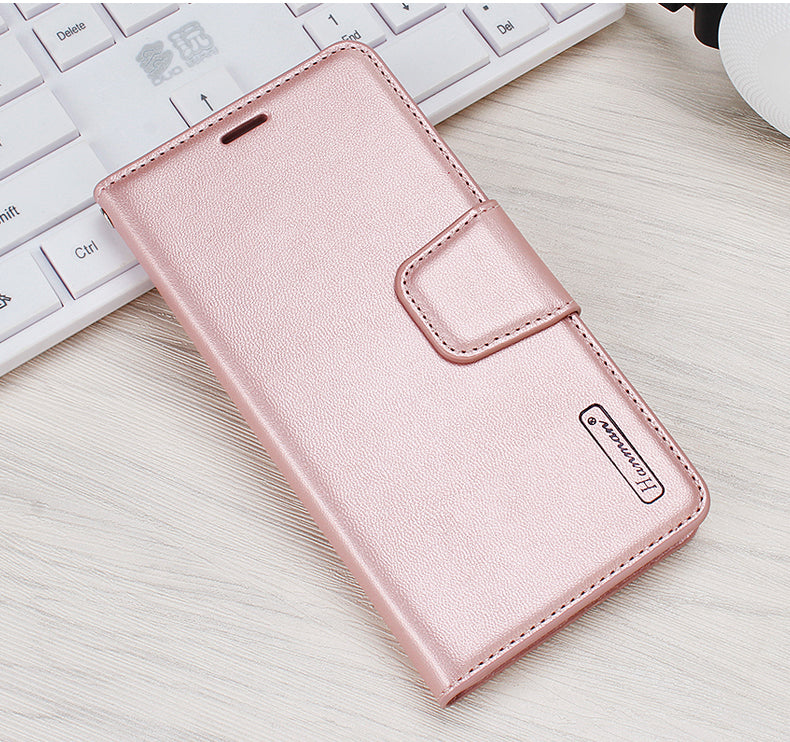 iPhone Mill Folio Flip Anti-Drop Phone Cover Wallet Case