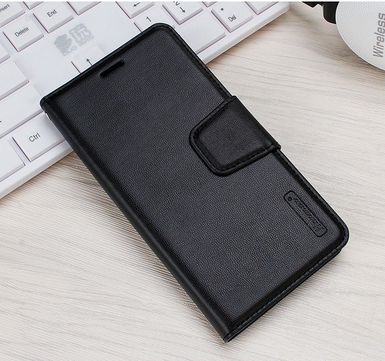 iPhone Mill Folio Flip Anti-Drop Phone Cover Wallet Case