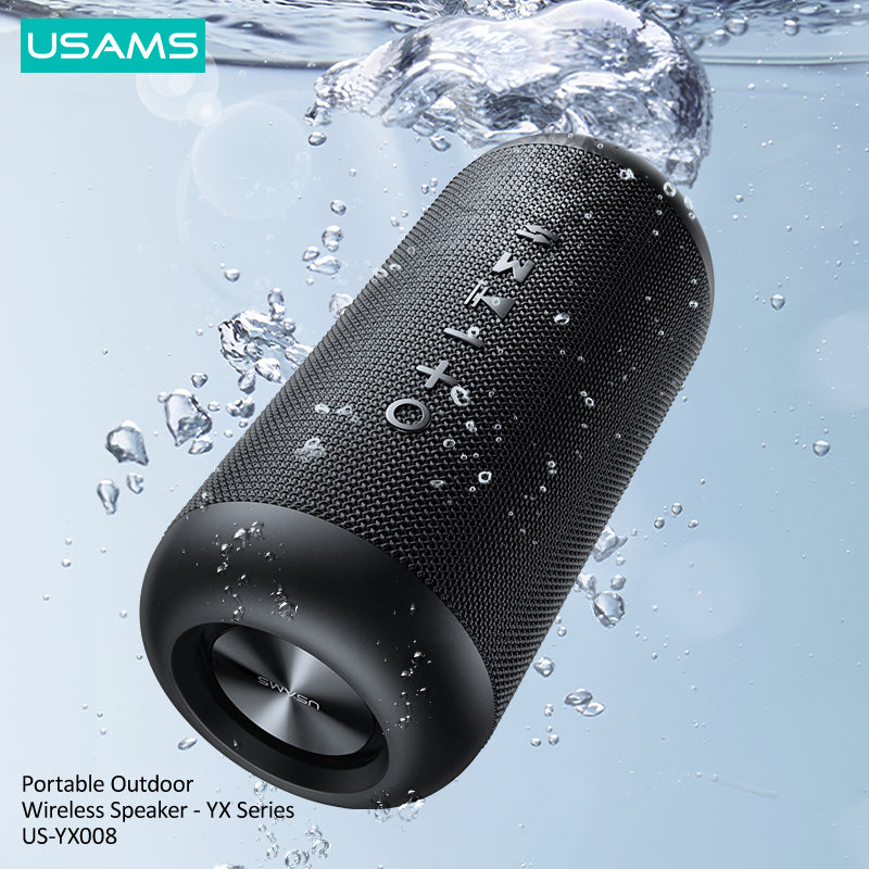 US-YX008 IPX6 Waterproof Portable Outdoor Wireless Speaker - YX Series BT5.0 1800mAh