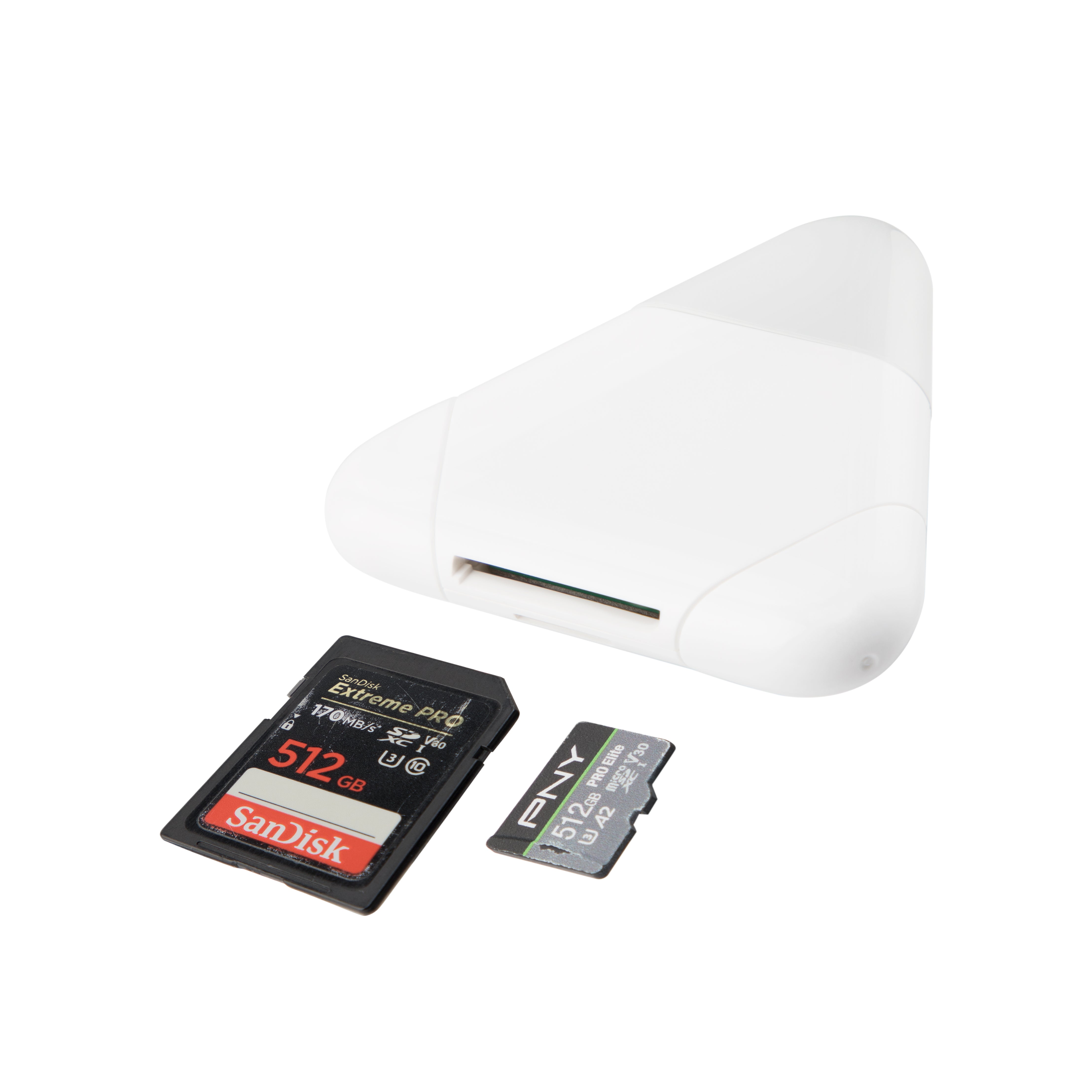 3-in-1 SD/Micro SD Card Reader