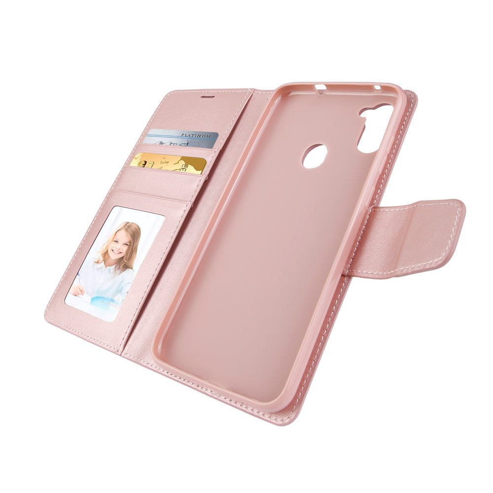 Samsung Mill A Series Flip Card Slot Holder Stand Wallet Case