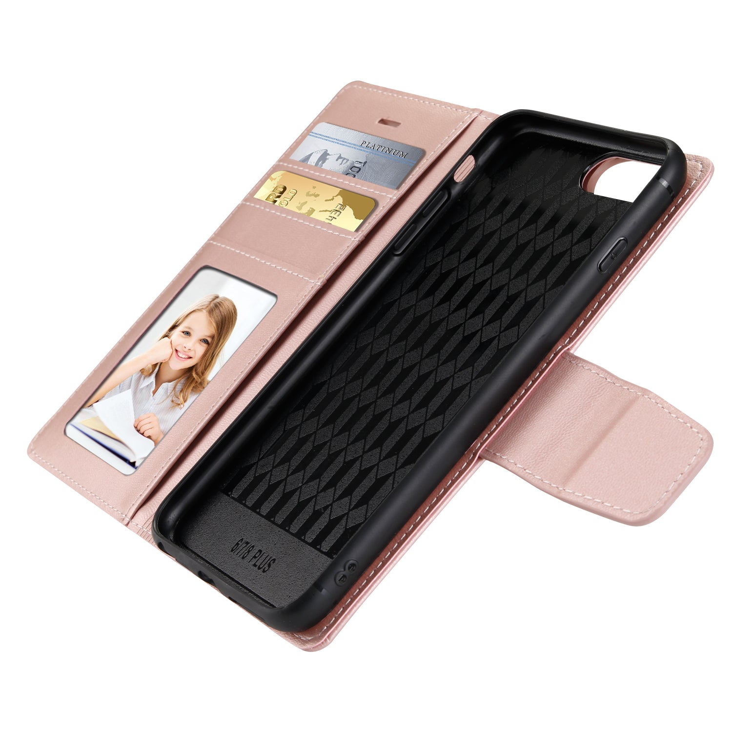 iPhone Miro Detachable Wallet Flip Magnetic Case 2 in 1 holder