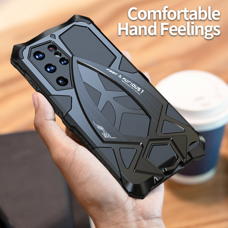 iPhone Military Grade Screen Protector 360° Shock-Resistant Phone Case
