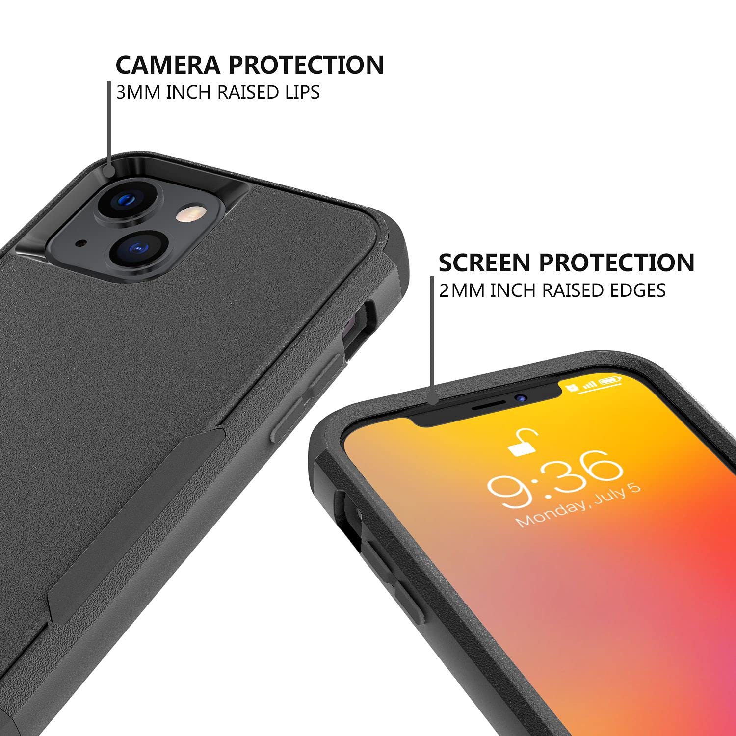 Heavy Duty Full Body Protection Cover for iPhone Case